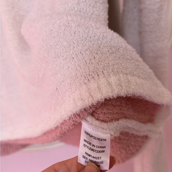 Happily Grey bow fleece long sleeve sweater NWOT 🎀 (Loveshackfancy vibes)🎀 - Picture 4 of 6